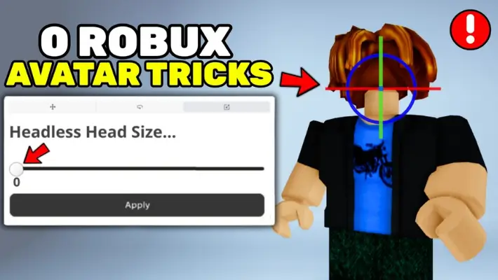 Best Free Avatar Tricks on Roblox